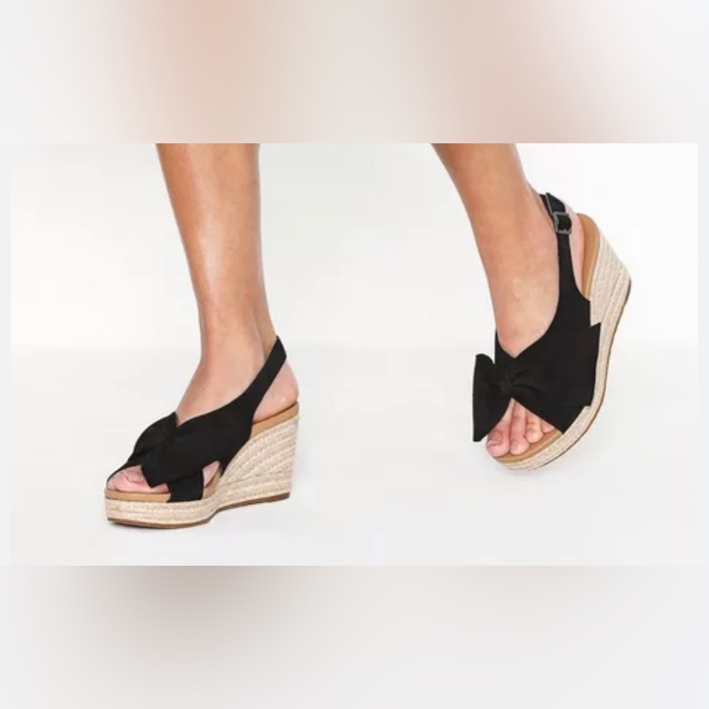 Ugg Camille bow espadrilles, Size 12, EUC (worn once)